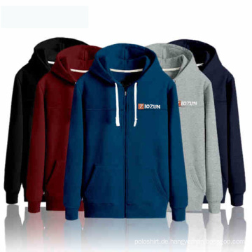 Uniform / Großhandel Custom Embroidery Baumwolle Unisex Hoodies / Sweatshirt